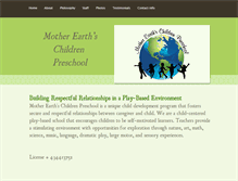 Tablet Screenshot of mecpreschool.com